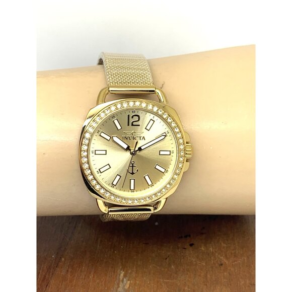 Invicta Women\'s Watch 46293 Ocean Voyage Quartz Gold Stainless Steel 32mm main image 7